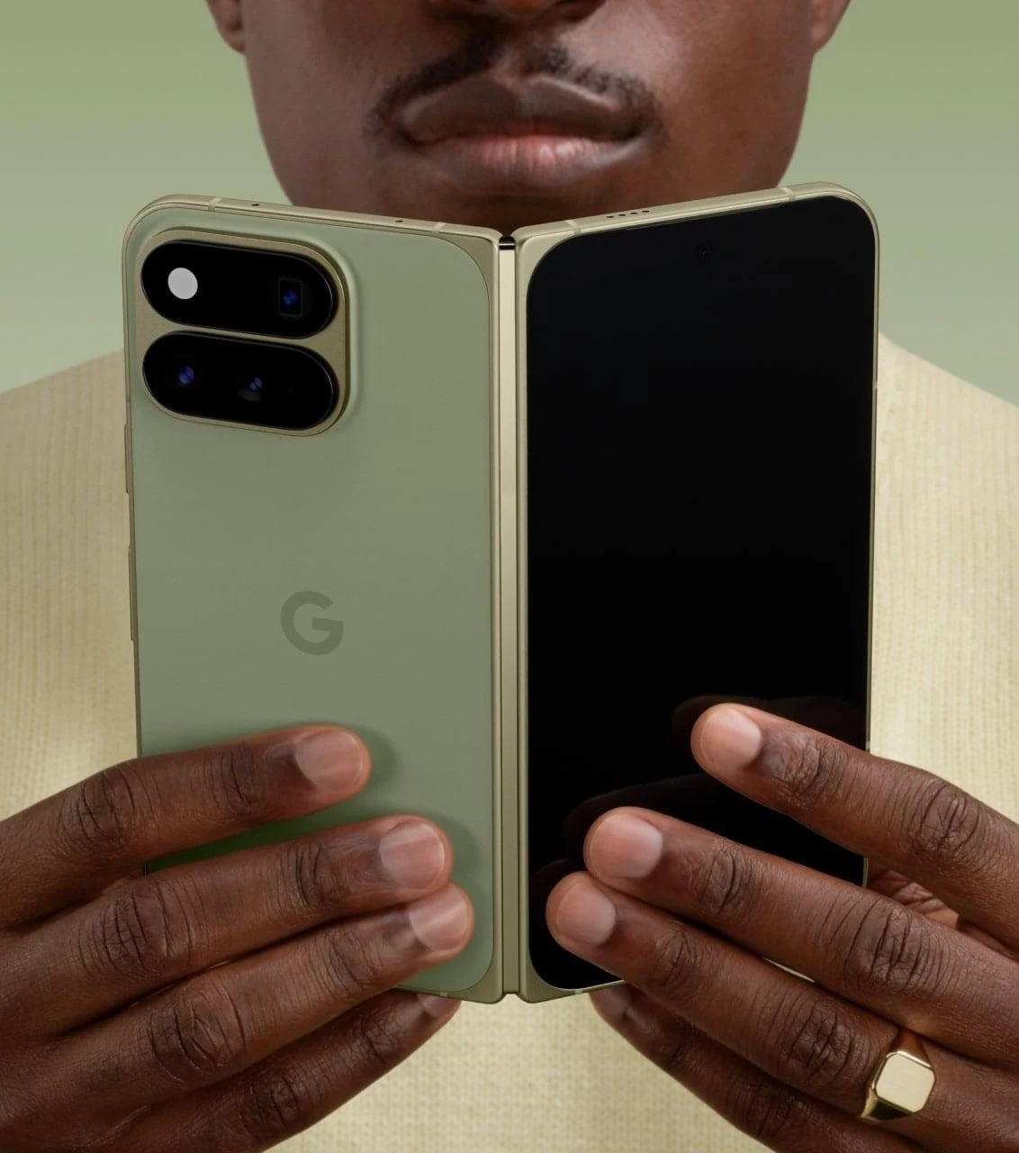 Google Pixel 11 Pro Fold arrives · A rebuilt hinge, a light-up camera bar and the thinnest Pixel fold yet