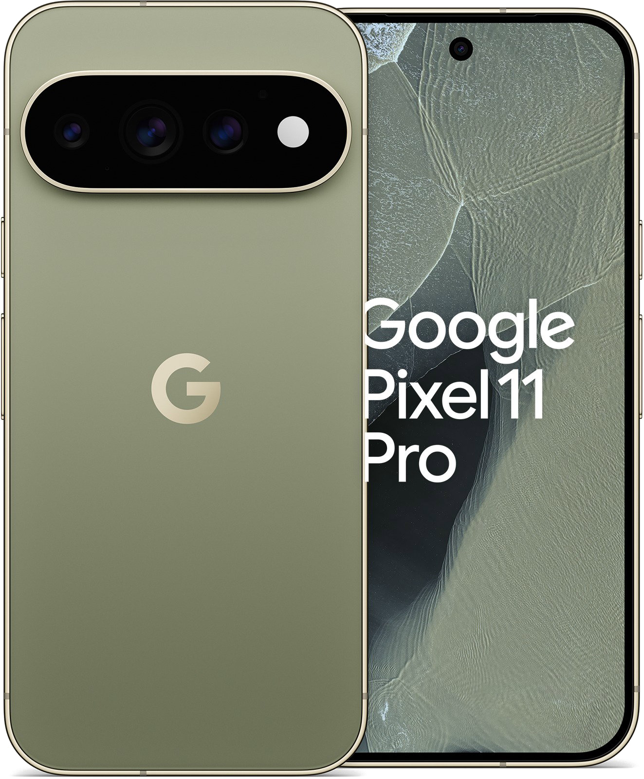 Google Pixel 11 Pro — Olive