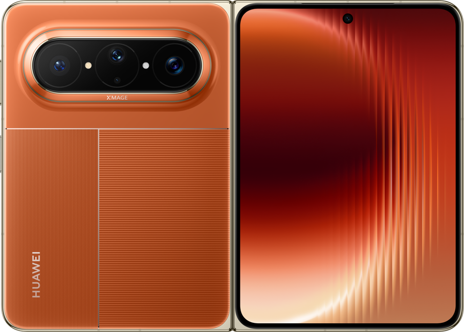 Huawei Pura X Max — Vibrant Orange (活力橙)
