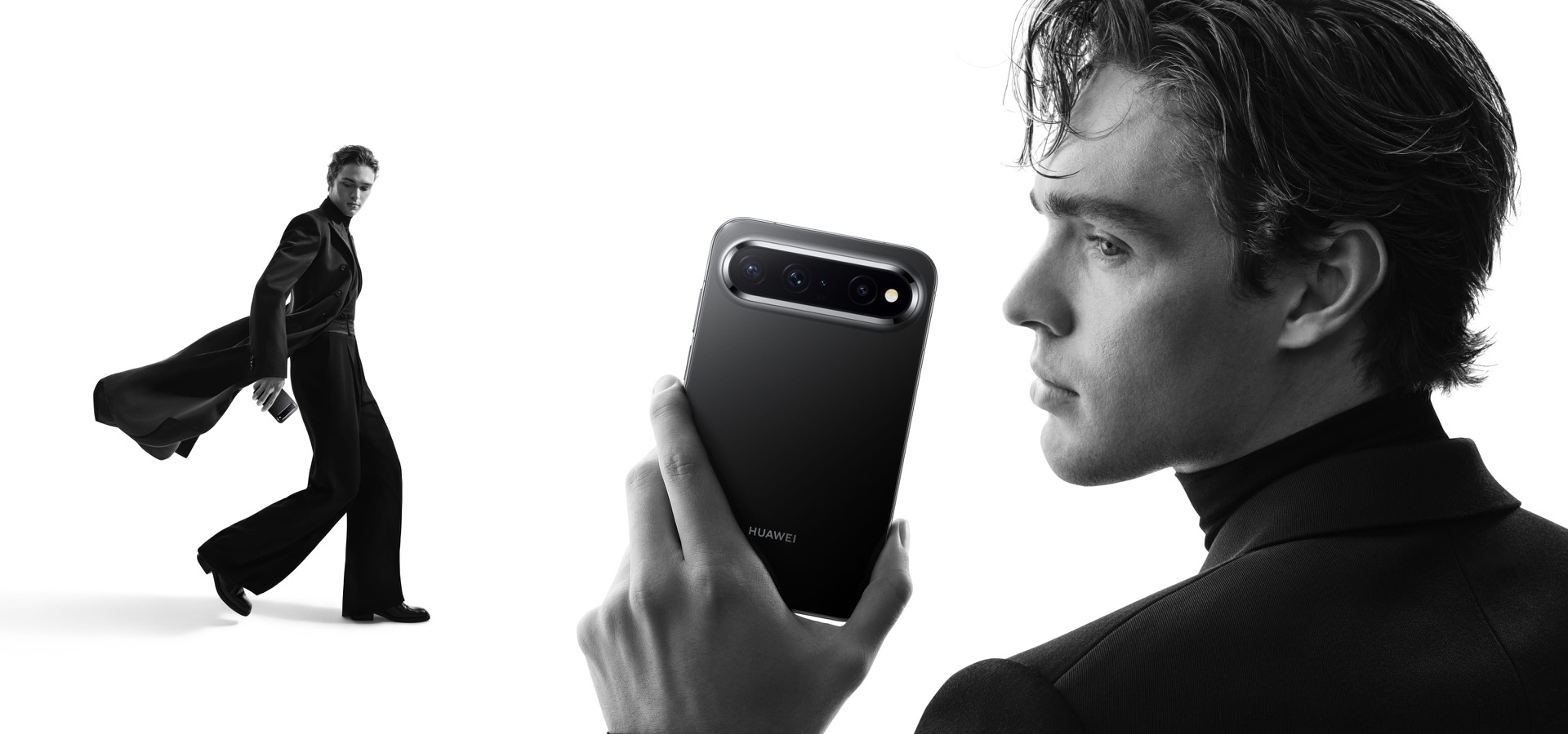 Huawei Pura X View — Phantom Black (幻夜黑)