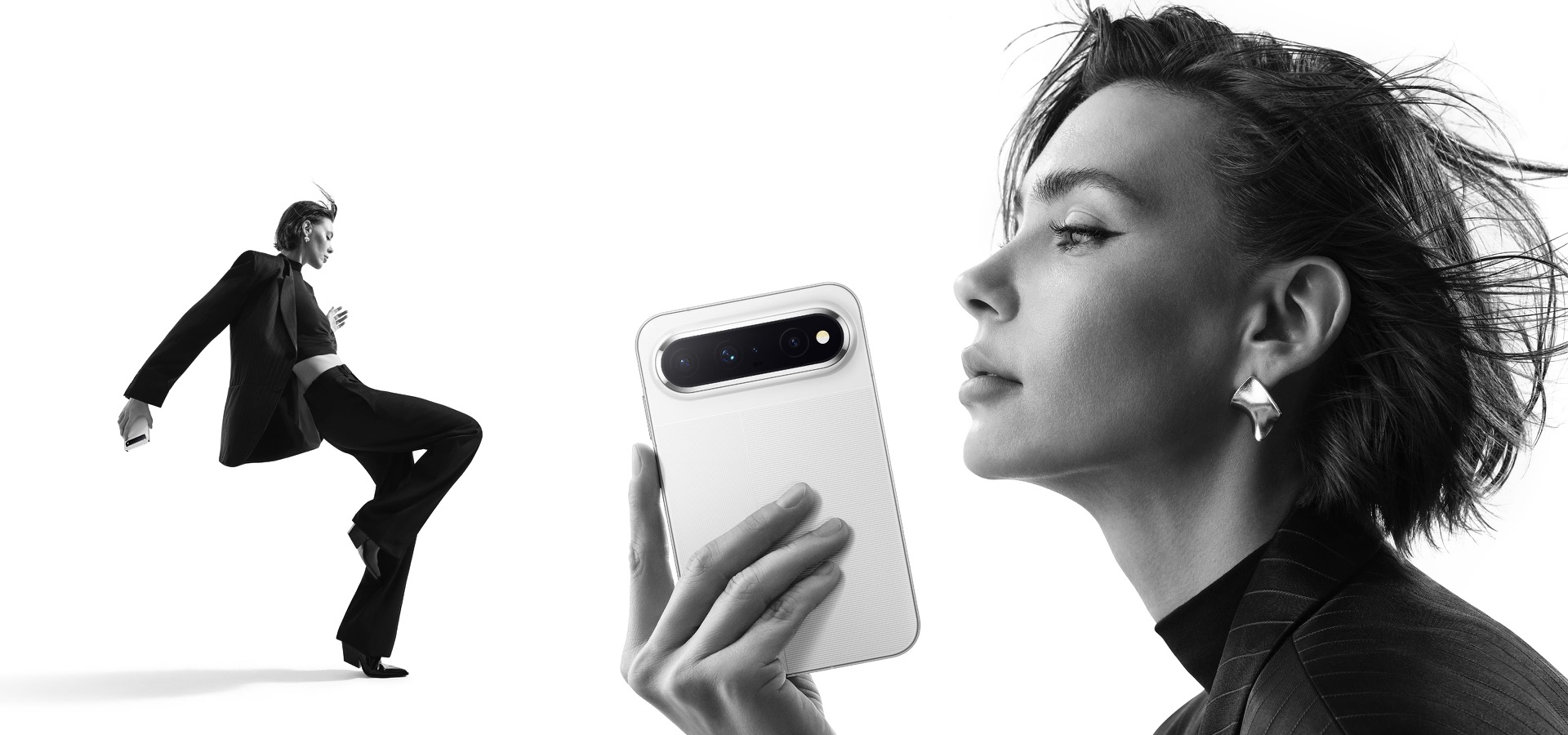 Huawei Pura X View — Absolute White (零度白)