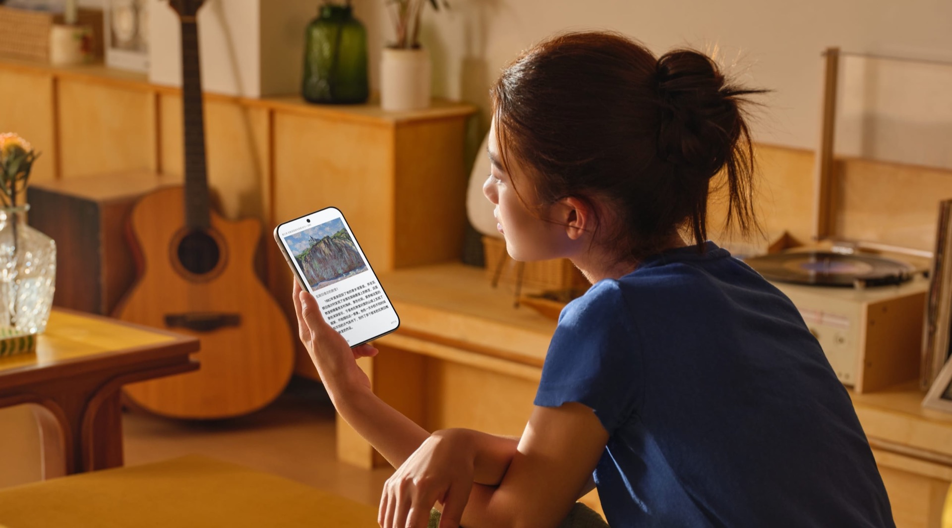 Software: the first phone on HarmonyOS 7