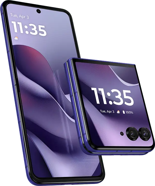 Motorola Razr Ultra — PANTONE Orient Blue